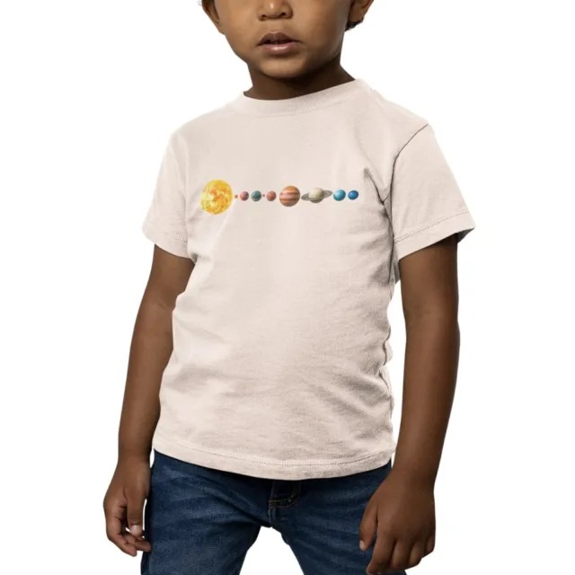 The Solar System Toddler Jersey T Shirt