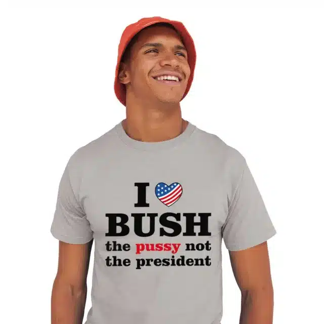 I Love Bush T Shirt